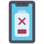 Phone battery replacement icon