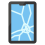 Cracked screen icon